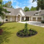 Fresh sod and turf installation by Apex Outdoors in North Georgia, enhancing outdoor living spaces and curb appeal