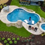 Fresh sod and turf installation by Apex Outdoors in North Georgia, enhancing outdoor living spaces and curb appeal