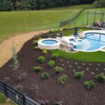 Fresh sod and turf installation by Apex Outdoors in North Georgia, enhancing outdoor living spaces and curb appeal