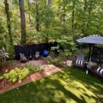 Fresh sod and turf installation by Apex Outdoors in North Georgia, enhancing outdoor living spaces and curb appeal