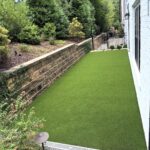 Fresh sod and turf installation by Apex Outdoors in North Georgia, enhancing outdoor living spaces and curb appeal